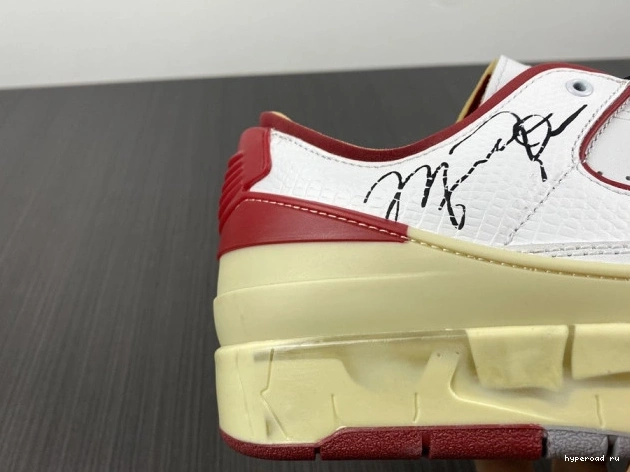 DJ4375-106 2 SP Red Off-White White Low Retro Jordan 1205